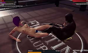 AoiAzumi VS Rex Summ (Naked Fighter 3D)