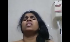 Hot mallu kerala MILF masturbating in bathroom - shacking up sexy face reactions