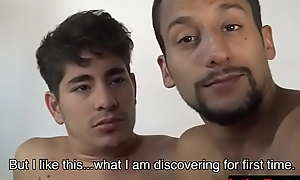 LatinoHunter porn - Rugged Latin Thug first time gay anal