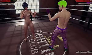 Sam VS Joe Curr (Naked Fighter 3D)