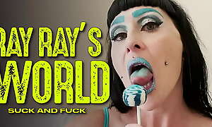 RAY RAY XXX gets weird with a lollipop ( again)