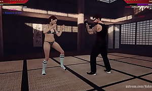 Zoya VS Lord Jerle (Naked Fighter 3D)